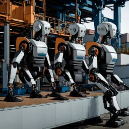 Robotic longshoremen