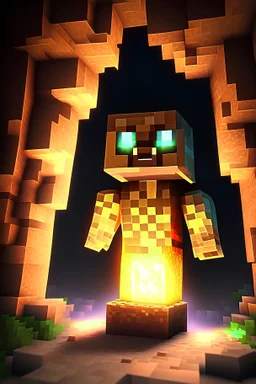a minecraft herobrine
