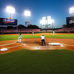 baseball game players