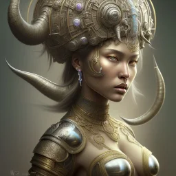 ssango fantasy, fantasy magic, intricate, sharp focus, illustration, highly detailed, digital painting, concept art, matte, artgerm and paul lewin and kehinde wiley, masterpiece silver elephant head bronze Asian African girl nice breast Afo hair turquoise golden waves