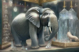 Elephant in a crystal shop