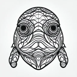 Turtle, face view, minimal lines, cartoon, mandala style, white back ground color, real style, realistic, minimalistic, minimal black line art, line art, crisp line art, unique coloring sheet, outlined, outline, crisp, crisp line edges, illustration, thin lines, crisp clear lines, line art, clean line art, unique, 8k, amazing, masterpiece, no colors, no dark color, no black color, avoid thick black, minimalistic line edges, pure white back ground, image character full fit to page,