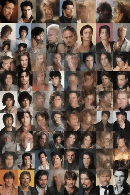 Paul Stanley/Elvis Presley/Keanu Reeves/Pierce Brosnan/Jon Bernthal/Sean Bean/Dolph Lundgren/Patrick Swayze/