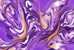 Professional Digital Painting, Abstract Art, violet