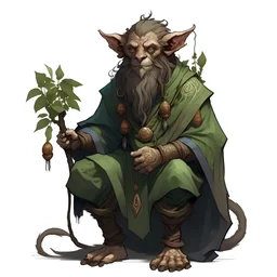 A Changling Druid from D&D