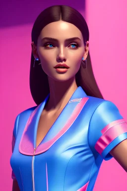 woman middle east, detailed gorgeous pink, blue woman middle east, finely tuned detail, ultra high definition, 8 k, unreal engine 5, ultra sharp focus, illustration