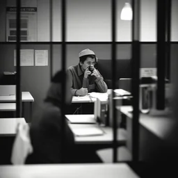 oficina de empleo; fotografía real, realizada con cámara Leica y objetivo de 50mm