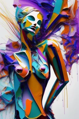 Abstract art, bodies