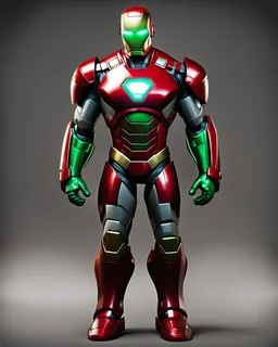 Super IRONMAN armor, kryptonite powered, built by wayne enterprises, designed by stark industrieshttps://stablecog.com/generate?o=37b70ee1-cbf6-4de2-8ffe-0e02f33ce34f