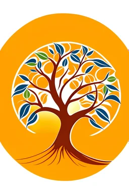 logo du fruit du jardin déden remplacé par une orange