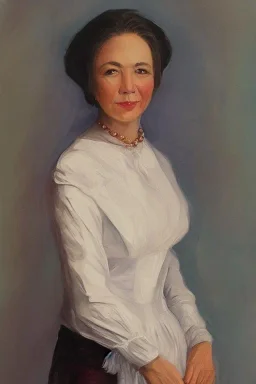 Portrait lady, full body shot, full-color medium shot MiscellaneousAcademia