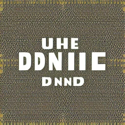 the words "UNDED DNB" IN THE FOREFRONT WITH MINIMALISTIC PATTERNS IN THE BACKGROUND