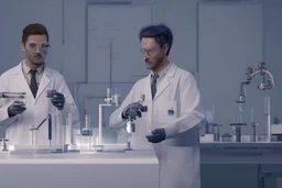 علماء يعملون في المختبرات