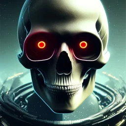 cyberpunk style ink ball skull picture in detailed tecnomancer frame, big black eyes, unreal engine 5, 8k resolution, photorealistic, ultra detailed, frame extreme sharp, accurate