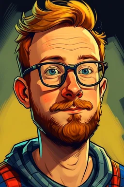 Portrait of the youtuber Rob McQuack