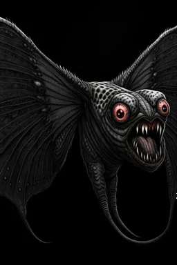 Moth / shark hybrid demon