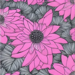 pink lotos mono botan, Moreau