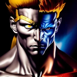 Ultra detailed fullbody Portrait in oil on canvas of Street Fighter- Vega,extremely detailed digital painting,ultrarealistic skin,intense stare, extremely detailed face, crystal clear eyes, mystical colors ,perfectly centered image, perfect composition, rim light, beautiful lighting,masterpiece ,8k, stunning scene, raytracing, anatomically correct, in the style of Simon Bisley and Ohrai Noriyoshi and robert e howard and Steve Jung and frank frazetta.