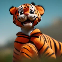 funny tigger illustration