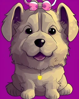 cute clipart dog