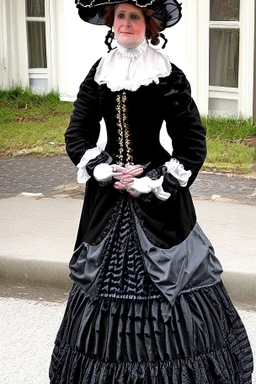 General victorian times woman