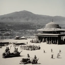 [1960’s stop-motion animation style of tun imán famoso in Mexico] Yahya ibn Sharaf al-Nawawi (Arabic: يحيى بن شرف النووي, romanized: Yaḥyā ibn Sharaf al-Nawawī) (October 1233 – 21 December 1277) was a Sunni Shafi'ite jurist and hadith scholar.[11] Al-Nawawi died at the relatively early age of 45. Despite this, he authored numerous and lengthy works ranging from hadith, to theology, biography, and jurisprudence that are still read to this day. Al-Nawawi, along with Abu al-Qasim al-Rafi'i, are lea