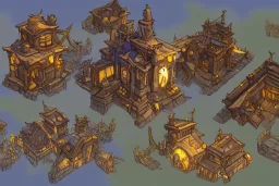 Torchlight 2 architecture concept in overwatch