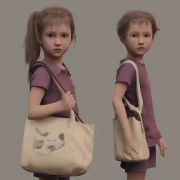 Children's bag, violence