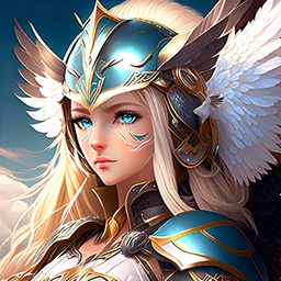 beautiful valkyrie, anime style