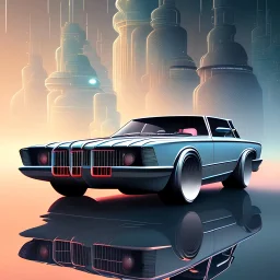 highly detailed infographic of retrofuturism cars found in popular mechanics magazine | vintage | intricate detail | digital art | digital painting | concept art | poster | award winning | max detail