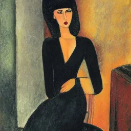 Lady Gaga portrait by AMADEO MODIGLIANI