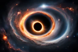 What does heaven look like.black hole in space