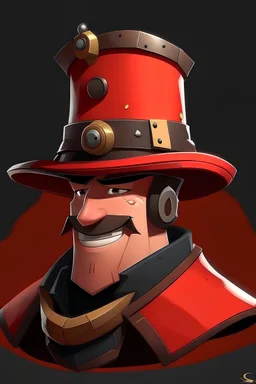 a gambler man who wins a team fortress unusual hat