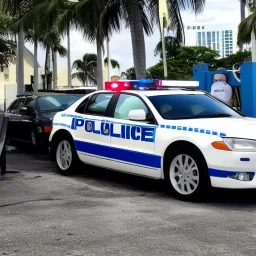 Miami Police Car