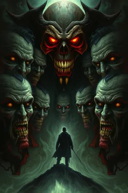 Nightmare in my mind, evil in many faces