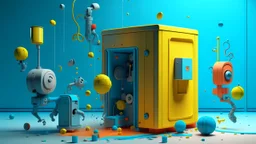 trending on artstation,toys 3d,toy design named Coin spitting washing machine.Dull working by activity in feeding by exchange somthing.free to zoom in,toy design,industrial design,ux design,interior design,product design,game design,octane rendering,unreal engine,Photoshyoot,Shot on 25mm lens,Depth of Field,Tilt Blur,Shutter Speed 1/100t0,F/22,White Balance,32k,Super-Resolution,Pro Photo RGB,Half rear Lighting,Incandtescent,Volumetric,Global Illumination,Screen Space Reflections,Diffraction Grad