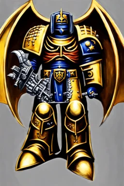 warhammer, space marine, lost legion, dragon legion, dragon warrior, fan art, dragon armor, dragon helmet, golden armor, armor with scale, second legion emblem, helmet details, bolter