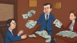 The image accompanying the article symbolically depicts the process of debt management and improving one's personal financial situation. The image portrays an ordinary individual holding the burden of debt and financial challenges in their hands. Meanwhile, another person, representing a financial consultant or advisor, is shown providing advice and guidance to the first person on how to effectively manage their debt and develop strategies to improve their financial situation. This image is ill