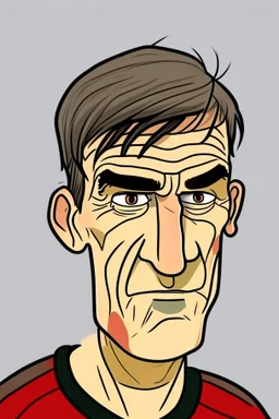 yourgen German football coach ,cartoon 2d