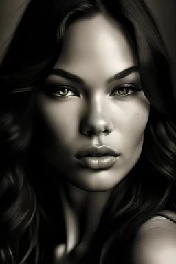 Make me believe this is a photograph, 5 Terapixel photograph ((2023 Zendaya):(2007 Megan Fox)), incredibly realistic skin details , sexy