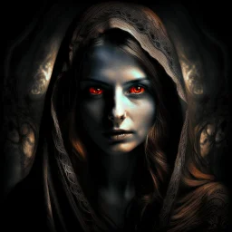 WOMAN Mysterious