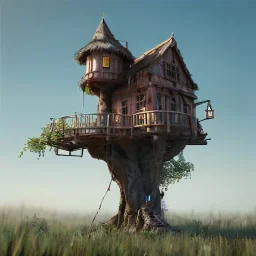 the tree house caramel, chocolate, unreal engine