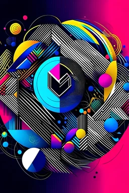 Design fashionable logo designs inspired by AI art and the concept of midjourney. Create a midjourney prompt for an AI – generated art piece and incorporate it into a captivating digital art composition. The logo designs should showcase a fusion of AI – generated elements and artistic interpretations of the midjourney concept. Experiment with vibrant colors, abstract patterns, and futuristic imagery to capture the essence of the AI – generated art and the concept of a transformative mi