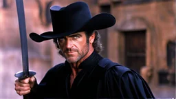 Mel Gibson as Zorro