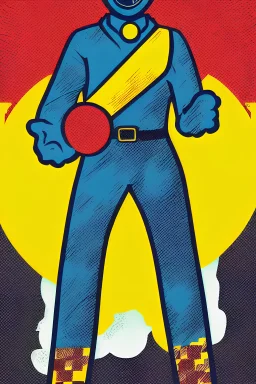 fallout 7 6 retro futurist illustration art by butcher billy, sticker, colorful, illustration, highly detailed, simple, smooth and clean vector curves, no jagged lines, vector art, smooth andy warhol style