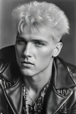 What 20-year-old Elvis Presley would look like if he was Billy Idol