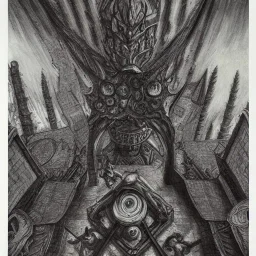 bloodborne MC escher painting