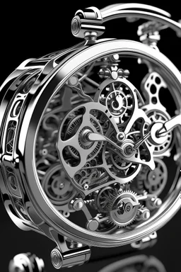 act as image generation prompt engineer having in depth experience of giving prompts for image generation give six best picture of key word ap skeleton watch