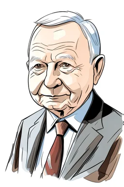 Jarosław Kaczyński caricature