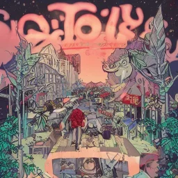 happy new ear, concept art, asaf hanuka, dan mumford, post-apocalypti